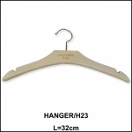 WOODEN HANGER CLOTHES / PENYANGKUT BAJU HANGER KAYU (THICK VERSION) NEW 10 PCS